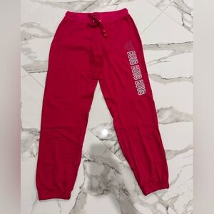 NaNa Boys' Vibrant Red Joggers
